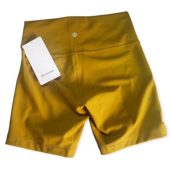Lululemon Women's Gold Spice Align High-Rise Short 8" - Picture 5 of 5